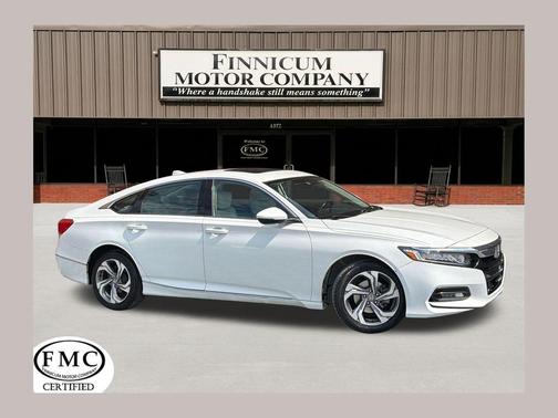 Platinum White Pearl 2020 Honda Accord EX-L 1.5T