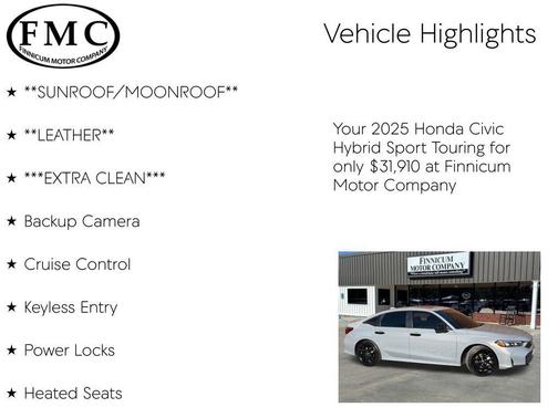 2025 Honda Civic Hybrid Sport Touring