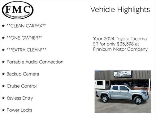 2024 Toyota Tacoma SR