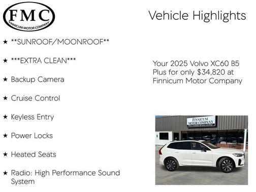 2025 Volvo XC60 B5 Plus