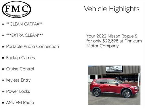 2022 Nissan Rogue S