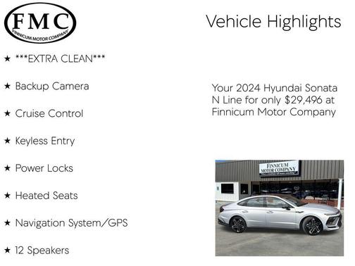 2024 Hyundai SONATA N Line