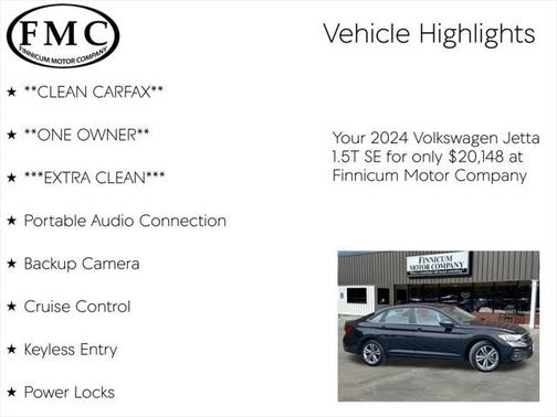 2024 Volkswagen Jetta 1.5T SE