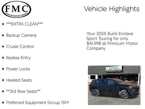 2025 Buick Enclave Sport Touring