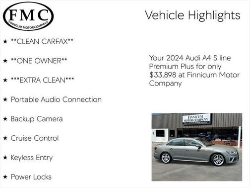 2024 Audi A4 45 S line Premium Plus