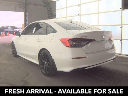 Platinum White Pearl 2022 Honda Civic Sport