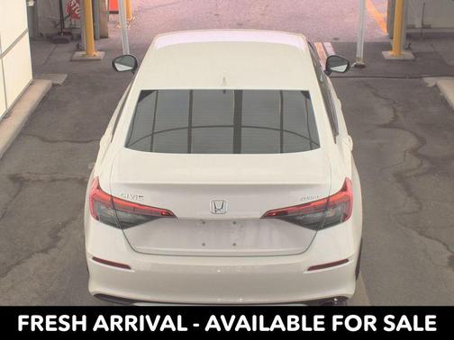 Platinum White Pearl 2022 Honda Civic Sport