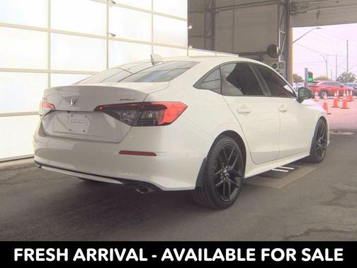 Platinum White Pearl 2022 Honda Civic Sport