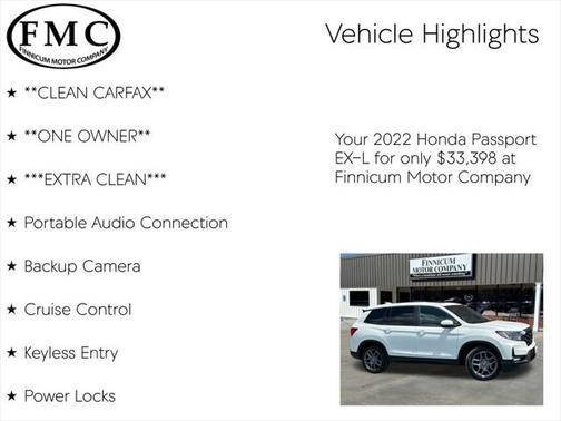 2022 Honda Passport 2WD EX-L