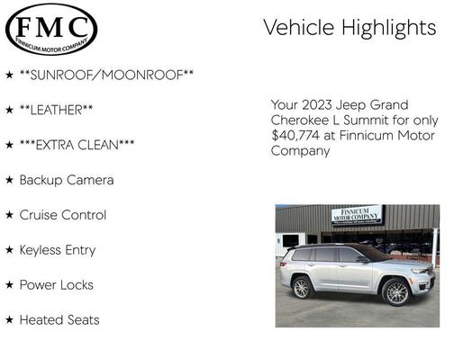 2023 Jeep Grand Cherokee L Summit