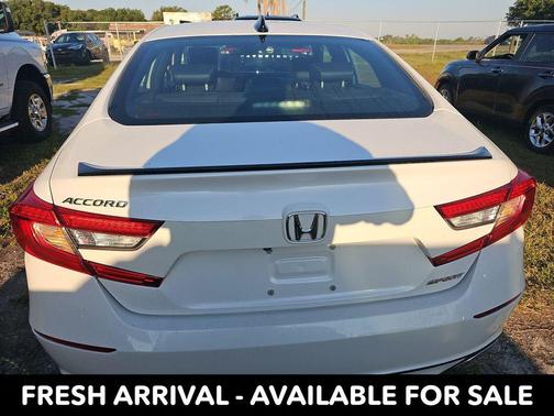 Platinum White Pearl 2021 Honda Accord Sport 1.5T