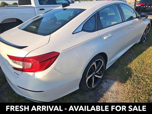 Platinum White Pearl 2021 Honda Accord Sport 1.5T