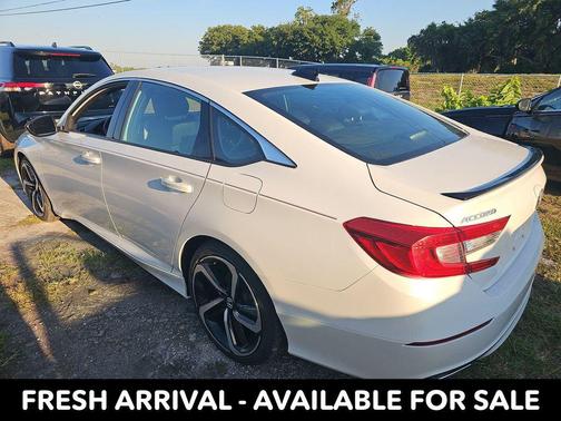 Platinum White Pearl 2021 Honda Accord Sport 1.5T