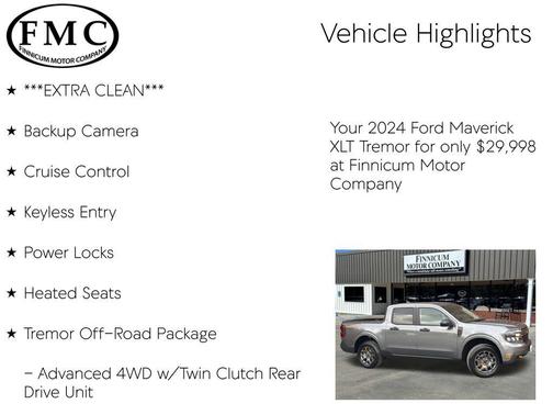 2024 Ford Maverick XLT