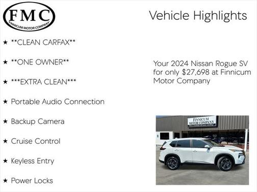 2024 Nissan Rogue SV