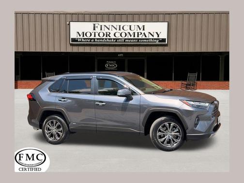 Magnetic Gray Metallic 2022 Toyota RAV4 Hybrid Limited