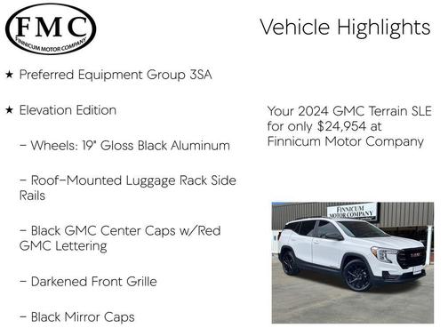 2024 GMC Terrain SLE