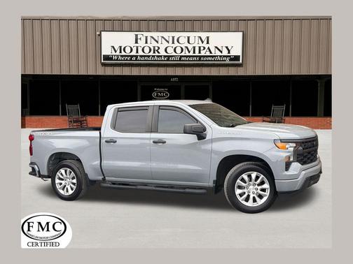 Slate Gray Metallic 2024 Chevrolet Silverado 1500 Custom