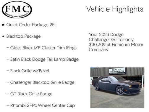 2023 Dodge Challenger GT