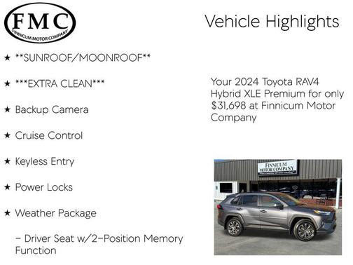 2024 Toyota RAV4 Hybrid XLE Premium