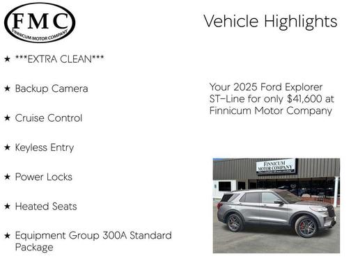 2025 Ford Explorer ST-Line