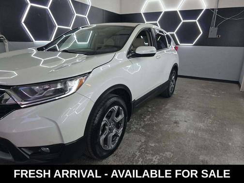 Platinum White Pearl 2019 Honda CR-V EX-L
