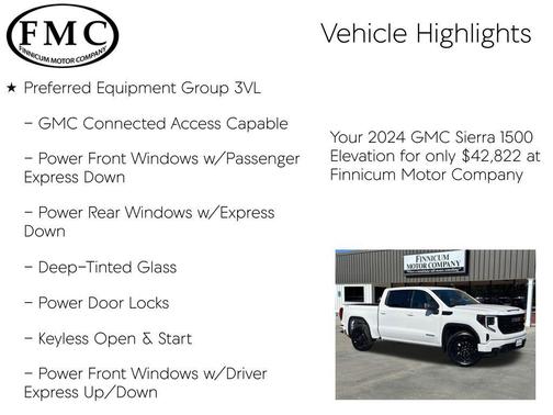 2024 GMC Sierra 1500 Elevation