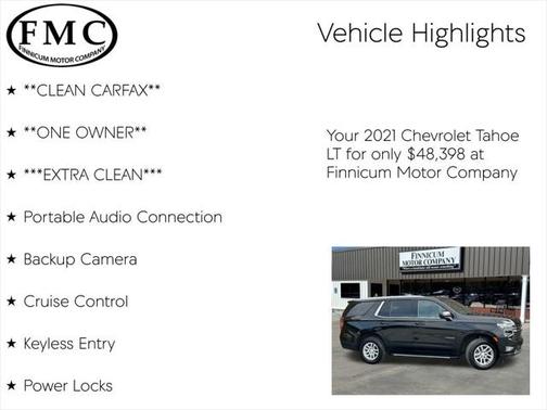 2021 Chevrolet Tahoe LT