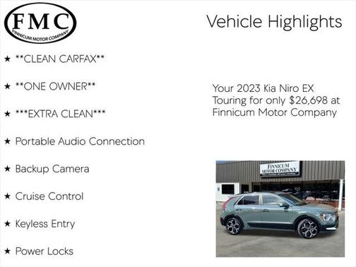 2023 Kia Niro Touring