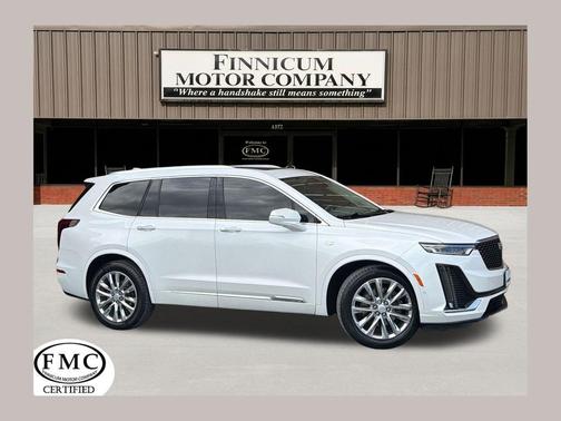 Crystal White Tricoat 2021 Cadillac XT6 Premium Luxury FWD