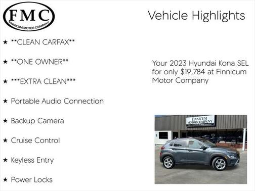 2023 Hyundai KONA SEL