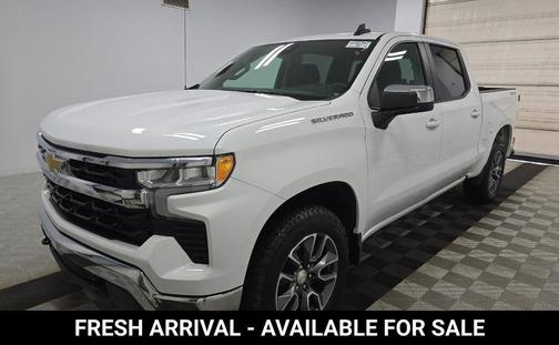 Summit White 2024 Chevrolet Silverado 1500 LT