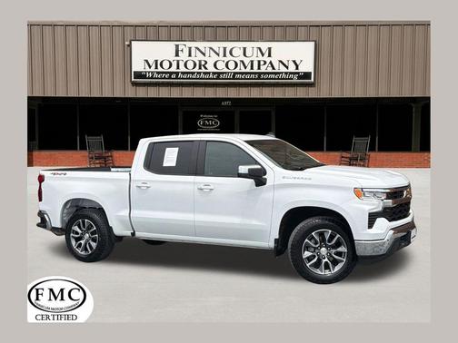Summit White 2024 Chevrolet Silverado 1500 LT