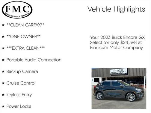 2023 Buick Encore GX Select