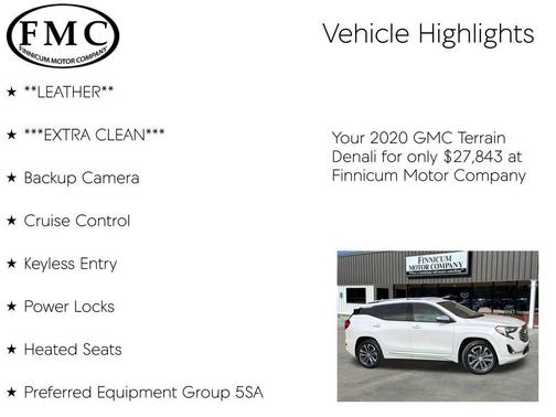 2020 GMC Terrain Denali