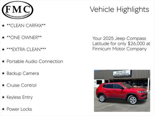 2025 Jeep Compass Latitude