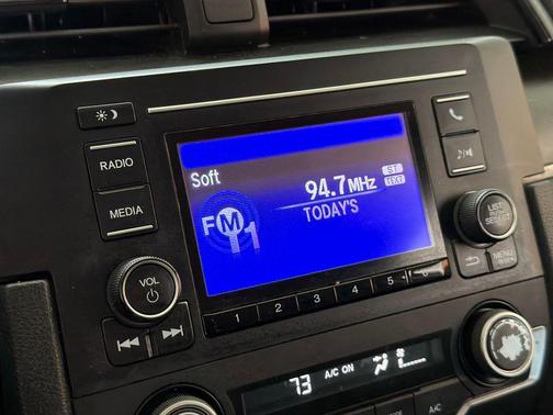 Platinum White Pearl 2020 Honda Civic LX