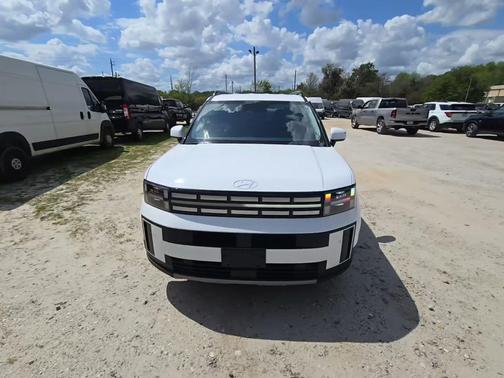 Serenity White 2025 Hyundai SANTA FE SEL 2.4