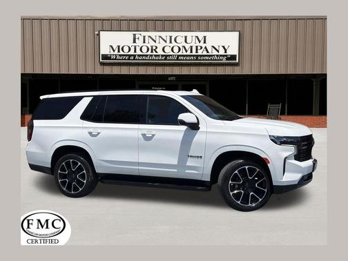 Summit White 2024 Chevrolet Tahoe 2WD RST