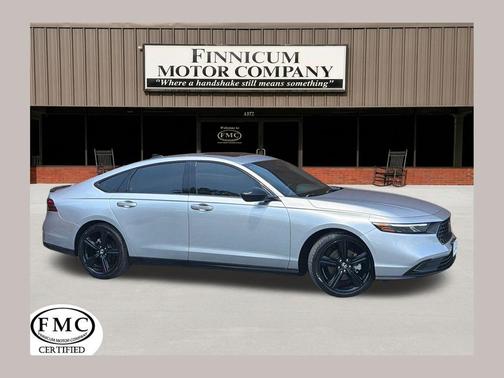 Urban Gray Pearl 2024 Honda Accord Hybrid Sport-L