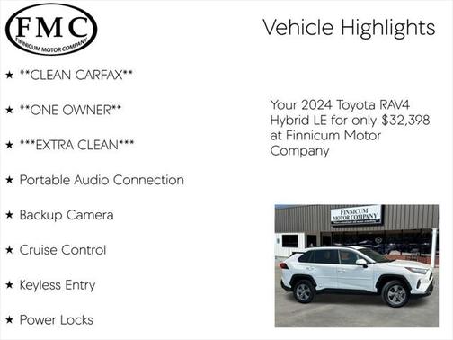 2024 Toyota RAV4 Hybrid LE