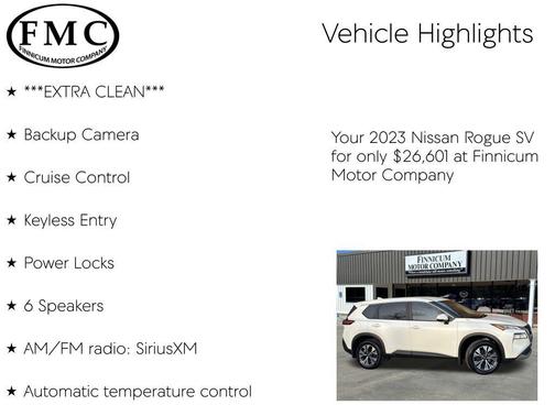 2023 Nissan Rogue SV