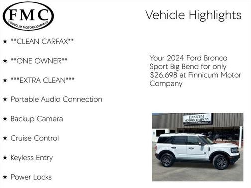 2024 Ford Bronco Sport Big Bend