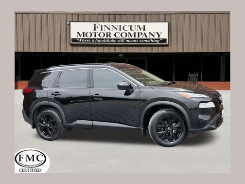 Super Black 2023 Nissan Rogue SV