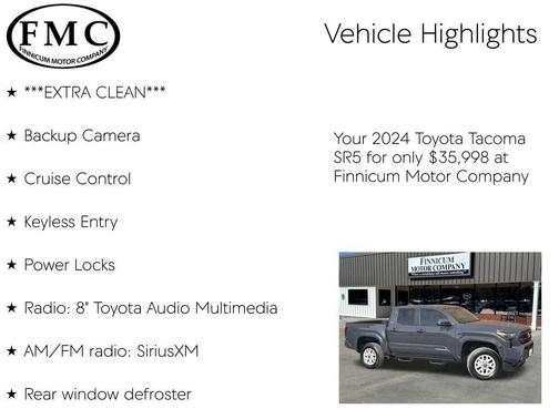 2024 Toyota Tacoma SR5