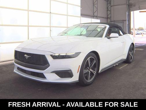 Oxford White 2025 Ford Mustang EcoBoost Premium