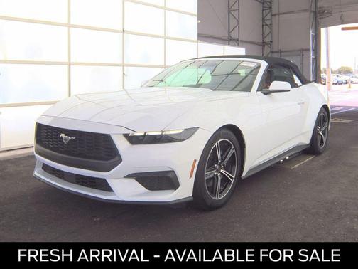 Oxford White 2025 Ford Mustang EcoBoost Premium