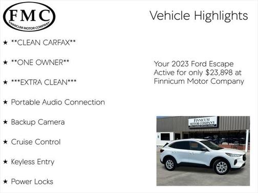 2023 Ford Escape Active