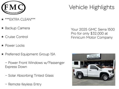 2025 GMC Sierra 1500 Pro