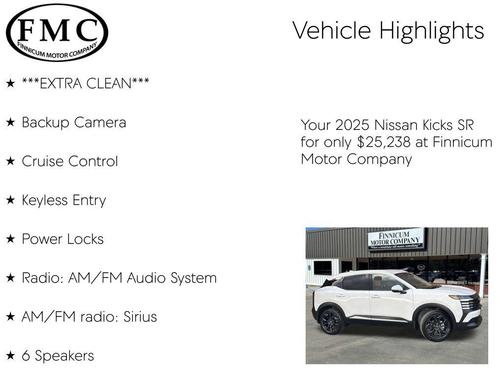 2025 Nissan Kicks SR